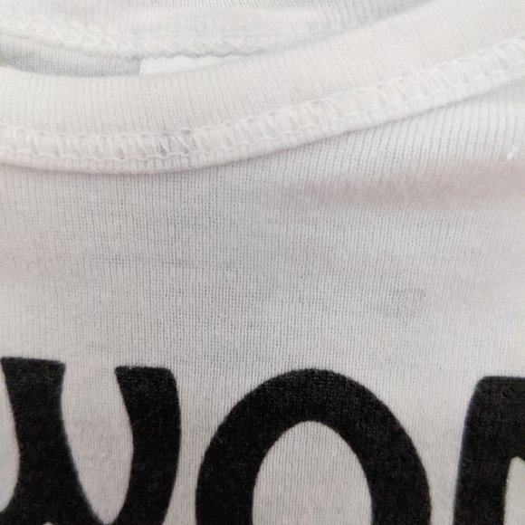 "I won my first race" white onesie/bodysuit - Picture 3 of 3